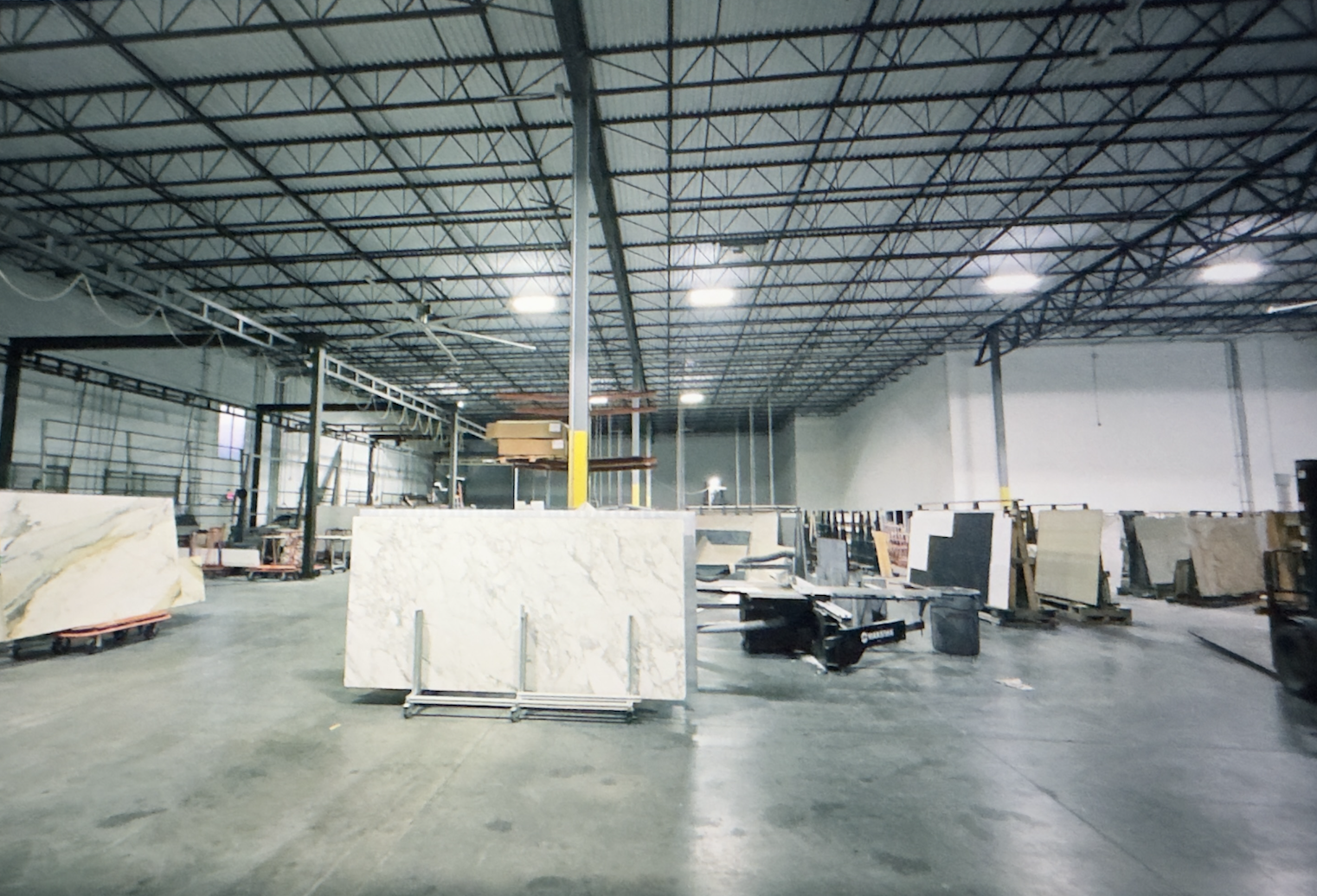 Completed distribution center project